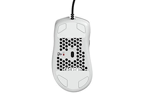 Glorious Model D Glossy White Wired Optical Gaming Mouse image