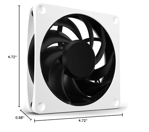 Alphacool Apex Stealth Metal 120mm White / Black PWM 1-Pack image