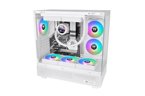 Thermaltake CT140 EX Reverse 140mm White ARGB Sync PWM 94.95 CFM 3-Pack image