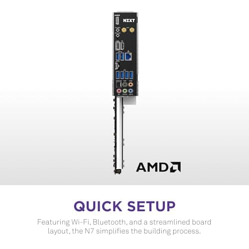 NZXT B650E N7 WIFI AM5 DDR5 ATX WHITE image