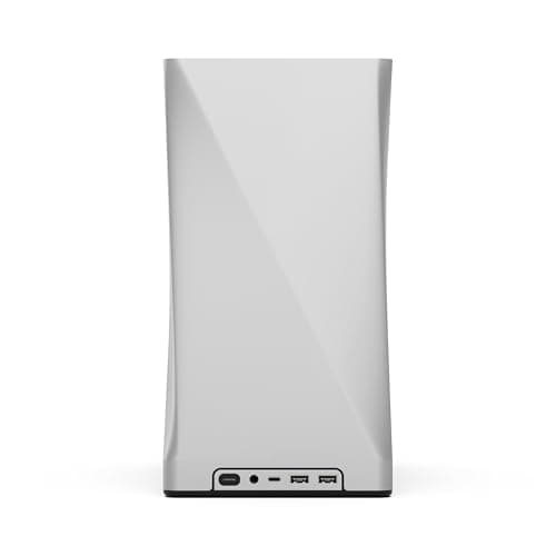Fractal Design Era 2 Mini-ITX Tower Silver / Brown Mesh Side Panel, USB 3.2 Gen 2x2 Type-C USB 3.2 Gen 1 Type-A image