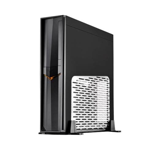 Silverstone RVZ02B HTPC Black / Clear Acrylic Side Panel, USB 3.2 Gen 1 Type-A Front Panel main image