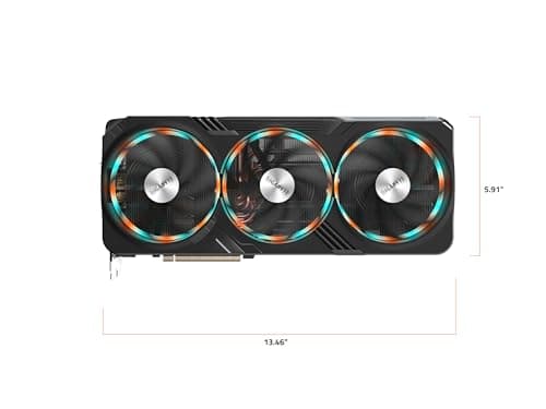 Gigabyte GAMING OC GeForce RTX 4080 SUPER 16GB GDDR6X Black image