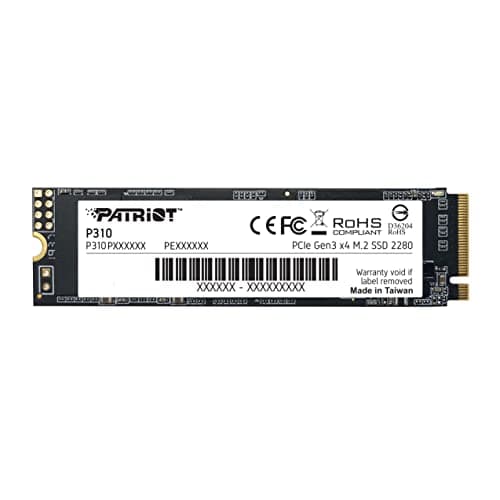 Patriot P310 1.92 TB M.2-2280 SSD PCIe 3.0 X4 NVME main image
