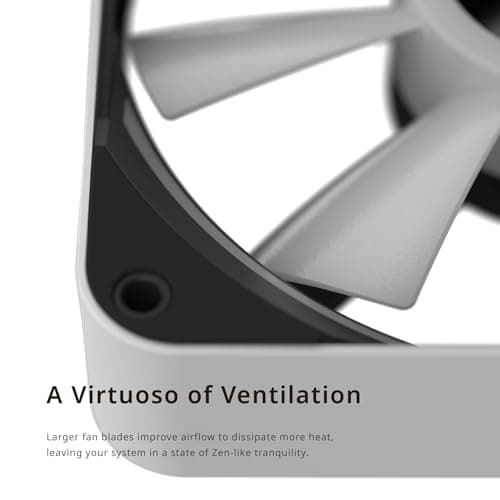 APNX FP1 140mm White Addressable RGB PWM 86.9 CFM 1-Pack image