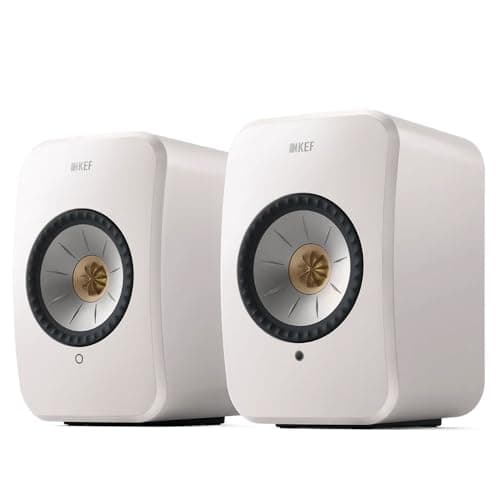 KEF LSXWH White / Black 2.0 Channel 200W Speaker System main image