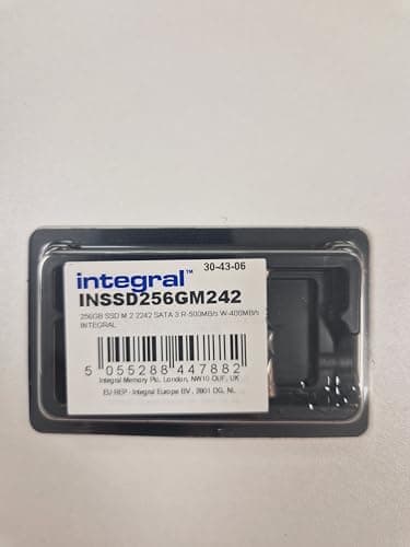 Integral INSSD256GM242 256GB SSD M.2-2242 SATA image
