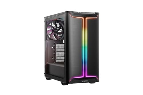 be quiet! Pure Base 501 DX ATX Mid Tower Black Tempered Glass Side Panel image