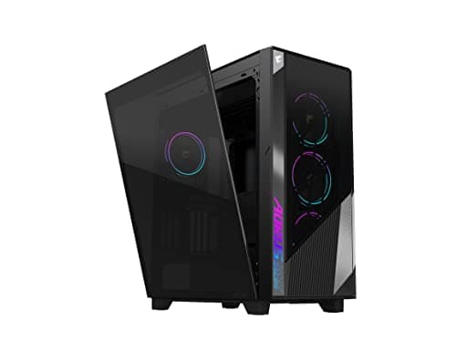 Gigabyte AORUS C500 ATX Mid Tower Black Tempered Glass image