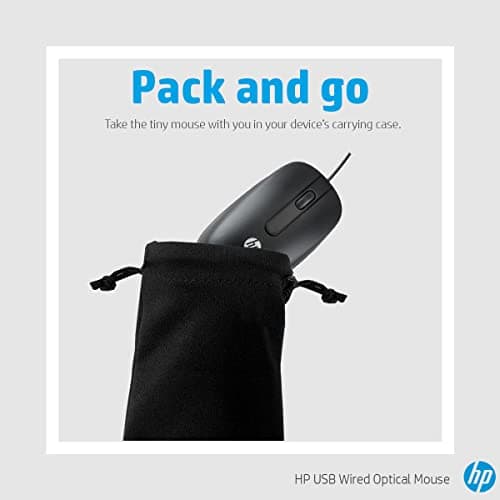 HP QY777AA Optical Wired Mouse image