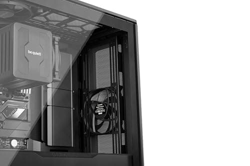 be quiet! Dark Base 701 ATX Mid Tower Black Tempered Glass Side Panel, USB 3.2 Gen 2 Type-C, USB 3.2 Gen 1 Type-A image