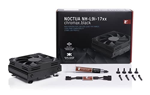 Noctua NH-L9i-17xx chromax.black Air 37mm 33.84 CFM Black image