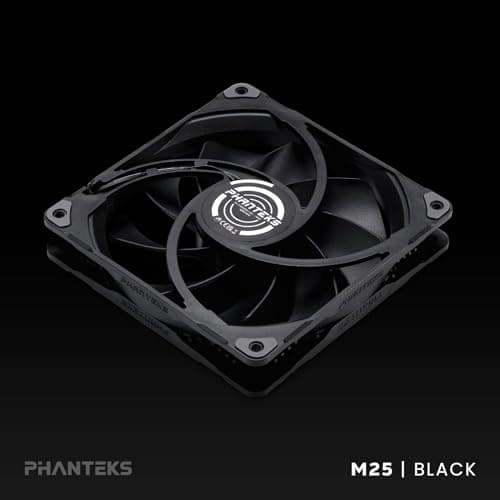 Phanteks M25-140 140mm Black PWM 104.62 CFM 1-Pack image