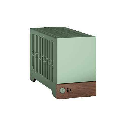 Fractal Design Terra Mini-ITX Desktop Green / Brown Mesh Side Panel Front Panel USB 3.2 Gen 2x2 Type-C                                                    USB 3.2 Gen 1 Type-A image