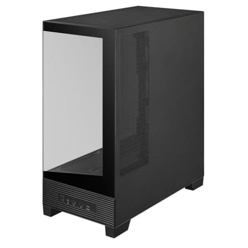Asus A31 ATX Mid Tower Black with Tempered Glass Side Panel and USB 3.2 Gen 1 Type-A image