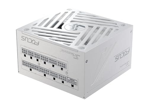 Seasonic Focus V4 GX-1000 Fully Modular ATX Power Supply - 1000 Watts ATX 3.1 - White main image