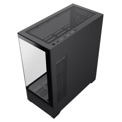 GameMax Vista AB ATX Mid Tower Black Tempered Glass Side Panel image