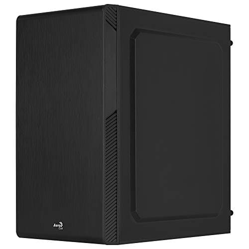 Aerocool CS-106 Micro ATX Mini Tower Black with USB 3.2 Gen 1 Type-A and USB 2.0 Type-A image