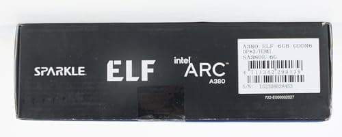 Sparkle ELF Arc A380 6GB GDDR6 Blue / Black image