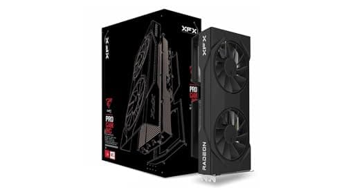 XFX Swift OC Radeon RX 9060 XT 16GB GDDR6 Black Dual Fan main image