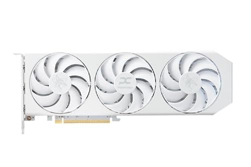 PowerColor Hellhound Spectral White AMD Radeon RX 9060 XT 16GB GDDR6 image