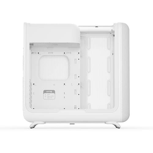HYTE X50 ATX Mid Tower White with Tempered Glass Side Panel and USB 3.2 Gen 2x2 Type-C / USB 3.2 Gen 1 Type-A Front Panel image