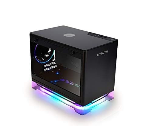 In Win A1 PLUS BLACK Mini-ITX Tower with Integrated ARGB Lighting and 650W 80 PLUS Gold Power Supply image
