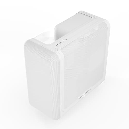 HYTE X50 ATX Mid Tower White with Tempered Glass Side Panel and USB 3.2 Gen 2x2 Type-C / USB 3.2 Gen 1 Type-A Front Panel image