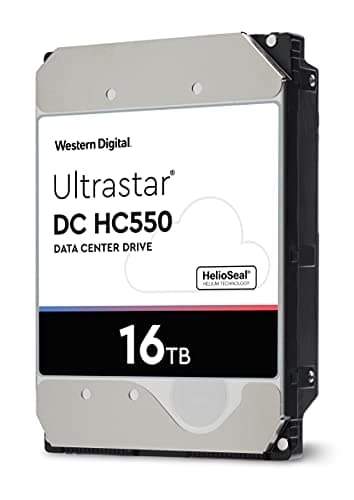 Western Digital Ultrastar DC HC550 16TB HDD 7200RPM 3.5" SATA 6.0 Gb/s image