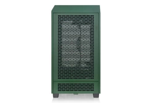 Thermaltake The Tower 200 Mini-ITX Tower Green Tempered Glass Side Panel image