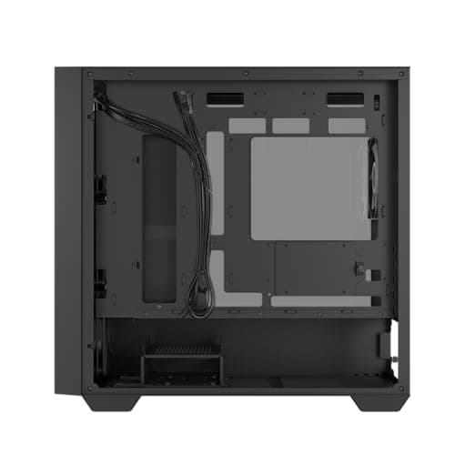 Asus A21 PLUS Micro ATX Mini Tower Black with Tempered Glass Side Panel and USB 3.2 Gen 1 Type-A image