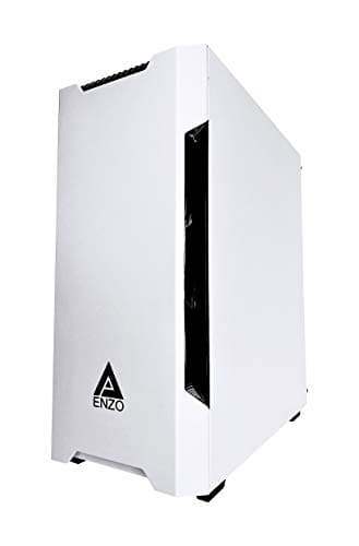 Apevia Enzo ATX Mid Tower Pink with Tempered Glass Side Panel and USB 3.2 Gen 1 Type-A, USB 2.0 Type-A image