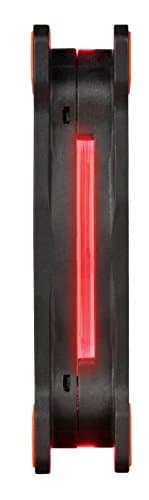 Thermaltake Riing 120mm Red LED 40.6 CFM Black / Red 1-Pack image