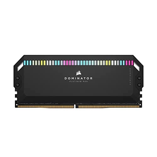 Corsair Dominator Platinum RGB Black DDR5-7200 CL34 32GB (2x16GB) image