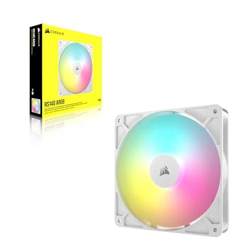 Corsair RS140 140mm Addressable RGB PWM White image