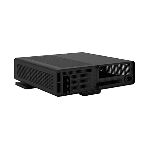 Fractal Design Ridge PCIe 4.0 Mini-ITX Tower Black with Mesh Side Panel and USB 3.2 Gen 2 Type-C / USB 3.2 Gen 1 Type-A image