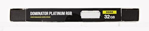 Corsair Dominator Platinum RGB White DDR5-6200 CL36 32GB (2x16GB) image
