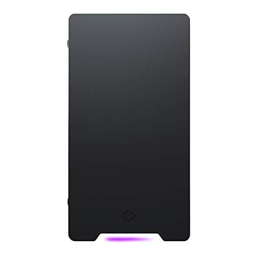 MagniumGear Neo Mini V2 Mini-ITX Desktop Silver Tempered Glass Side Panel Front USB 3.2 Gen 1 Type-A image