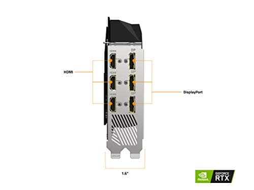Gigabyte AORUS XTREME WATERFORCE GeForce RTX 3080 10GB GDDR6X Black / Silver image