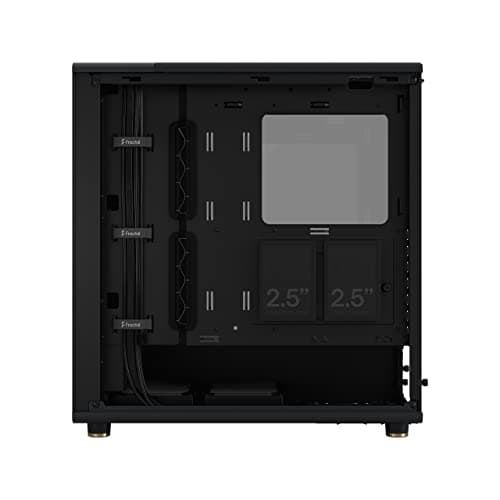 Fractal Design North ATX Mid Tower Black Tempered Glass Side Panel image