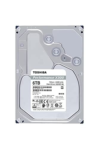 Toshiba X300 6TB HDD 3.5" 7200RPM SATA 6.0 Gb/s image