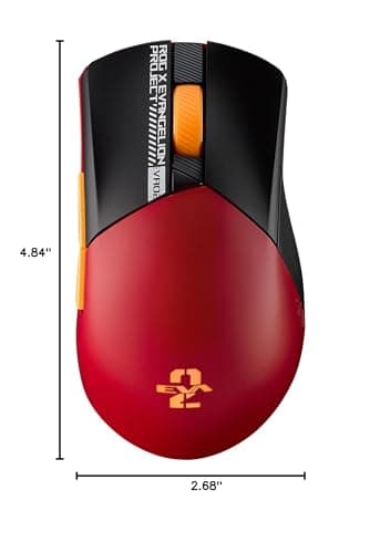 Asus ROG Gladius III Wireless AimPoint EVA-02 Edition Bluetooth/Wireless/Wired Optical Gaming Mouse image
