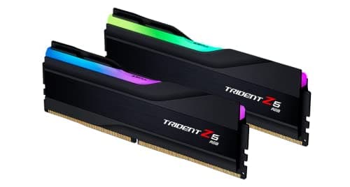 G.Skill Trident Z5 RGB Black DDR5-6000 CL40 32GB (2x16GB) image