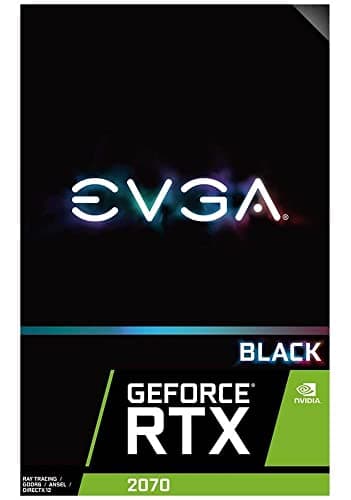 EVGA Black GeForce RTX 2070 8 GB Video Card image