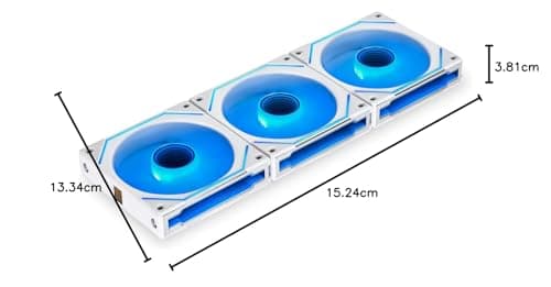 Lian Li Uni Fan SL-Infinity 120mm White RGB PWM image