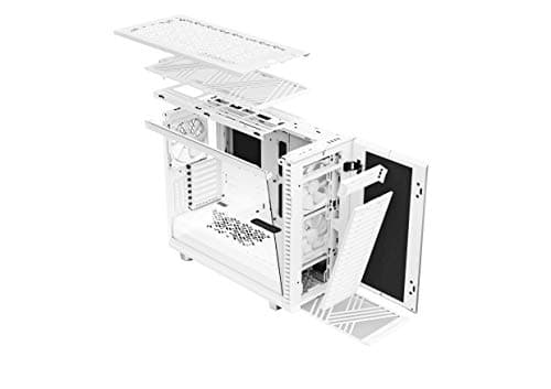 Fractal Design Define 7 White Solid Brushed Aluminum/Steel E-ATX Silent Modular Mid Tower Computer Case image