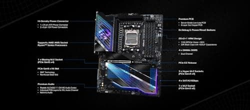 ASRock X870E Phantom Gaming Nova WiFi DDR5 ATX image