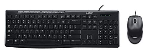 Logitech MK200 Wired Slim Keyboard With Optical Mouse image