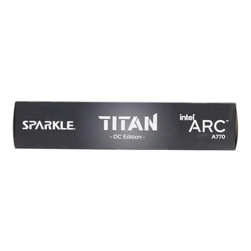 Sparkle TITAN OC Arc A770 16GB GDDR6 Blue / Black image