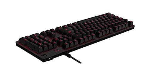 Logitech G413 Backlit Mechanical Gaming Keyboard with USB Passthrough - Carbon image